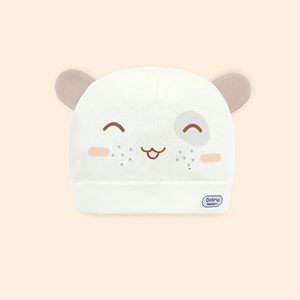 Bonnet bébé en coton doux tricoté, style décontracté, unisexe, nouveau-né 0-3 mois, toutes saisons, haute qualité, faible MOQ - Product Image 3