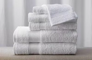 Certified Grade Hotel <b>Towels</b> <b>Set</b> with Qunick Dry Rectangle Shaped Soft Touch <b>Towels</b> For Hotel Industry Uses - Product Image 6