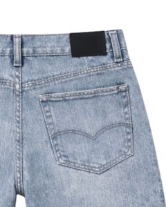 Manufacturer Customized Grey Denim <b>Shorts</b> For <b>Men</b> Solid Wash Jean <b>Shorts</b> Regular Fit Casual Summer Streetwear Daily Wear - Product Image 4