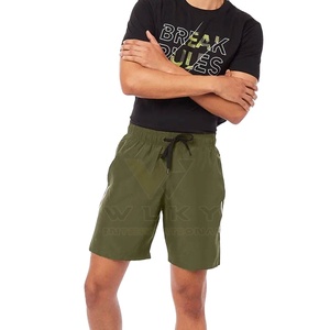 Shorts de survêtement décontractés pour hommes de bonne qualité Shorts pour hommes Custom Made Plain Solid 100% Cotton gym shorts hommes - Product Image 1