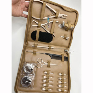 Professional High Quality Hair <b>Extension</b> Tool Kit Durable Stainless Steel Nude Micro <b>Beads</b> Thread Scissor Hair Gripper Pliers - Product Image 3
