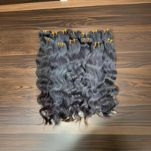 12A Raw Indian Temple Hair Cutícula Virgen sin procesar Cabello alineado Estilo de onda natural de la India - Product Image 2