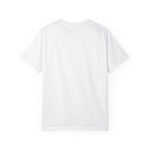 T-shirt col rond unisexe en coton épais blanc pour homme, impression graphique personnalisée OEM, écologique, séchage rapide, logo imprimé sur mesure, streetwear - Product Image 4