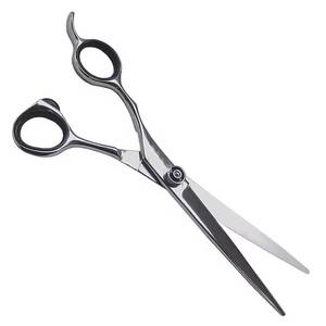 Ciseaux de coiffure professionnels en acier inoxydable, lame tranchante, pour droitiers, ciseaux de coupe de cheveux, 28 dents, manche moyen - Product Image 5
