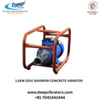 Hochleistungs-Außenmotor-Vibrator 220V Hochleistungs-Elektro-Betonvibrationsmotor 190Hz Hergestellt in Indien