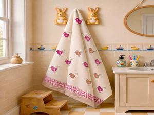 Serviettes de bain pour enfants de qualité supérieure, en coton doux, absorbantes et respectueuses de la peau, pour le bain des bébés, disponibles au prix de gros. - Product Image 2
