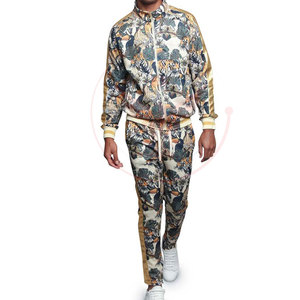 Customized Logo Printing Breathable Winter Casual Lightweight <b>Men</b> Sublimation Tracksuits Polyester/Cotton Best Selling - Product Image 4