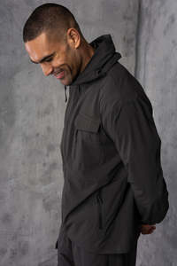 Men’s Premium Hooded Windbreaker Set Lightweight Zip Up <b>Hoodie</b> With Matching Short <b>Running</b> Hiking And Outdoor Men Sportswear Set - Product Image 6