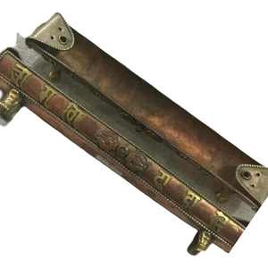 Nouveauté Long brûleur d'encens en laiton antique diffuseur d'aromathérapie et porte-encens fait à la main durable - Product Image 4