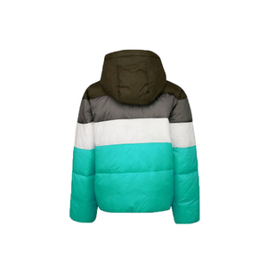 Hot Sale Men's Down Winter <b>Jacket</b> Streetwear Fashion <b>Warm</b> Padded Color Blocked Puffer with Hooded Collar - Product Image 3