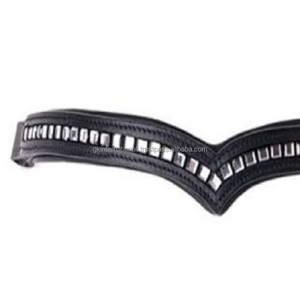 Conception personnalisée à clincher décoratif vide canal forme de vague en cuir cheval sourcil bande en plein épi sur les tailles prix de gros - Product Image 6