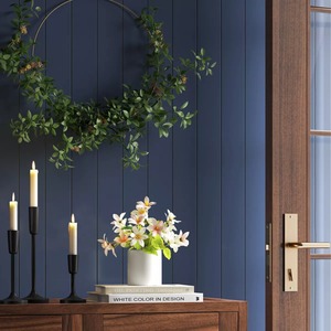 Ensemble de 3 bougeoirs contemporains en métal durable pour bougies de palmiers, décoration d'intérieur - Product Image 6
