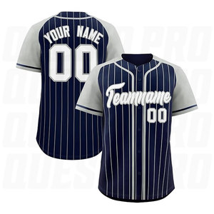 Camisetas de Béisbol con Impresión Personalizada Bajo Demanda, Impresión por Sublimación, Envío Directo, Uniformes de Béisbol Personalizados para Equipos - Product Image 4