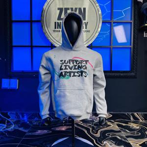 Sudaderas con Capucha Unisex 100% Algodón, Lisas para Impresión, con Logotipo Personalizado, Forro Polar, Ropa Casual, Sudadera con Capucha - Product Image 2