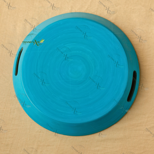 Plateau de service en bambou fabriqué à la main personnalisé élégant et respectueux de l'environnement - Product Image 5