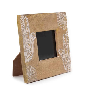 Luxury Solid Wooden Photo Frame Natural Finish <b>Tabletop</b> <b>Display</b> for Home Office Living Room Vintage Modern Interior Decor - Product Image 3