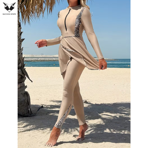 Trajes de Baño Elegantes para Mujer, Colores Personalizados Disponibles, Protección UV, Diseño Propio Disponible, Trajes de Baño Modestos para Estilos de Vida Activos - Product Image 2