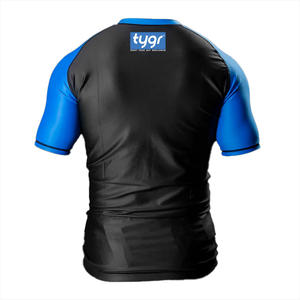 Haut de compression respirant à manches courtes personnalisé OEM pour le MMA, la lutte sans équipement et l'entraînement en salle de sport - Product Image 2