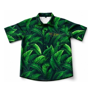 เสื้อเชิ้ตฮาวายพิมพ์ลายดอกไม้ลำลองแบบยูนิเซ็กซ์ ระบายอากาศได้ดี ผลิตจากโพลีเอสเตอร์ เหมาะสำหรับวันหยุดฤดูร้อนและงานปาร์ตี้ - Product Image 3