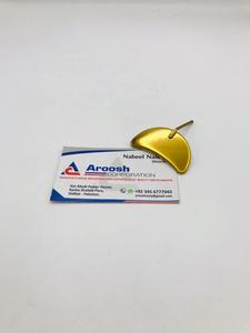 Pinzas de Punta puntiaguda para pestañas de artista de belleza sostenible al por mayor, extensión de pestañas con etiqueta privada y espejo dorado de media luna - Product Image 6