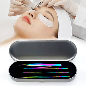 Pinzas para Pestañas de Acero Inoxidable de Alta Calidad y Duraderas con Logotipo Personalizado para Salón y Uso Diario, Cuidado de Belleza - Product Image 4