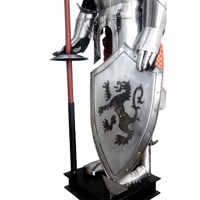 Combinaison de Combat médiéval, combinaison de Combat intégrale, de Combat, guerrier de Combat, croisé, tenue d'armure pour cadeau