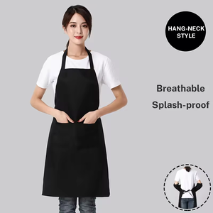 Delantal de Trabajo Personalizado para Hombre y Mujer, Delantal de Poliéster para Pintura, Tienda de Té con Leche, Barista - Product Image 2