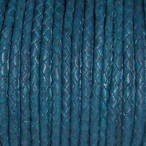Cordones de cuero trenzado redondo de alta calidad para joyería artesanal DIY y otros accesorios a precio de venta completo. - Product Image 2