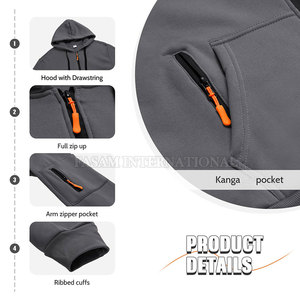 Service OEM, Nouveaux Styles de Sweats à Capuche pour Hommes, Sweats à Capuche Basiques de Haute Qualité, Sweats à Capuche Unis pour Hommes en Vente - Product Image 3