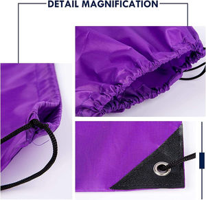 Custom Logo Plain Polyester Drawstring <b>Bag</b> Eco Friendly Nylon <b>Bag</b> Large Space Drawstring <b>Bag</b> High Quality - Product Image 3