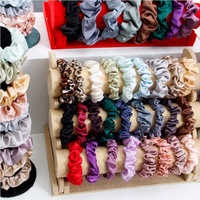 Vente en gros : Chouchou et bandeau en pure soie de mûrier, doux pour la peau, tailles personnalisables pour enfants, accessoire capillaire de qualité supérieure
