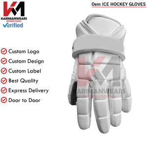 Gants de hockey sur glace personnalisés, gants de hockey haute performance pour l'entraînement et les matchs, équipement de protection OEM - Product Image 3