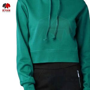 Ryan Pro Gear – Nouveaux sweats à capuche pour femmes, crop top respirant et élégant, couleur personnalisée, grandes tailles, services OEM et ODM - Product Image 2