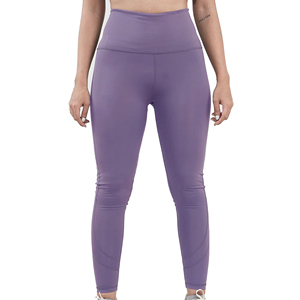 Leggings de Yoga para Mujer, Cintura Media, con Logotipo Personalizado, Diseño Sólido, Material Suave de Spandex, Secado Rápido, Transpirables, de Alta Calidad, para Correr - Product Image 1
