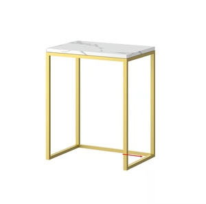 Mesa de Centro con Estructura de Madera y Metal para Sala de Estar o Dormitorio, Mesas de Centro para Muebles de Entrada o Pasillo - Product Image 5