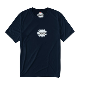 Low MOQ Blank Front Logo Gym T-<b>Shirt</b> Custom Printing 100% Organic Cotton Sportwear Cheap Wholesale Quick Dry High Street Style - Product Image 1