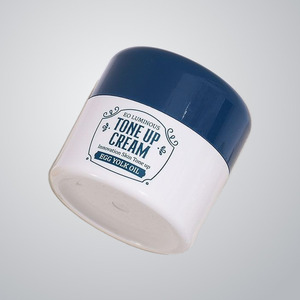 Crème tonifiante coréenne K-Beauty Eo Luminous Tone-Up Cream, fabriquée en Corée, base de maquillage. - Product Image 2