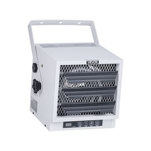 Riscaldatore Elettrico da Garage 4800 Watt con Telecomando, Timer 10 Ore, Protezione dal Surriscaldamento, Montaggio a Parete/Soffitto per Riscaldamento Officina - Product Image 1