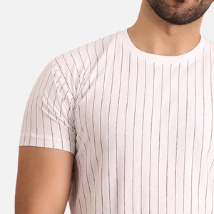 High Quality 100% Cotton Breathable O-Neck Regular Fit Men's T-Shirt Customizable Short Sleeve Made in Pakistan - Product Image 4