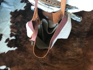 Sac fourre-tout en cuir et toile à fermeture ouverte, broderie, imperméable, sac à bandoulière, sac de voyage, sac de travail, sac de shopping, grande capacité LCTB-0072 - Product Image 6