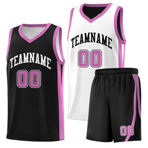 Uniformes de Baloncesto a la Moda a Bajo Precio, Conjunto de Uniforme de Baloncesto sin Mangas para Hombre con Opciones de Talla, Color y Diseño Personalizados - Product Image 3