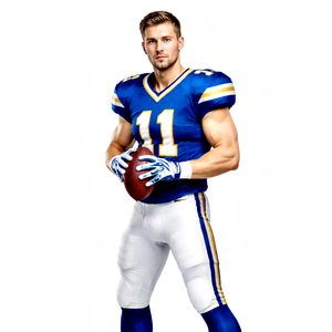 Royal Blue American Football Uniform Set <b>Top</b> Notch Quality Breathable Sportswear at Factory Sale Rate - Product Image 1