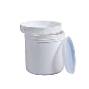 Seau à peinture en plastique PP transparent Folin FL-1-TM-01-1 avec logo personnalisé, usage industriel, certifié ISO 9001, sérigraphié, 1 litre - Product Image 1