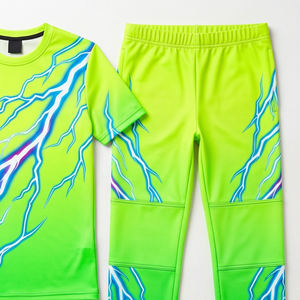 Uniformes de porristas de dos piezas, conjunto personalizado de top corto y falda, ropa sublimada para equipos de competición All Star - Product Image 3