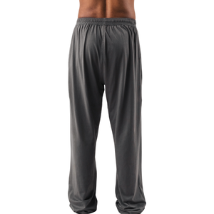 Pantalones Deportivos Grises para Hombre, Corte Recto Clásico, Ligeros, para Entrenamiento, Cintura Elástica, Suministro al por Mayor OEM - Product Image 2