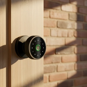 Sudex Smart Digital Fingerprint Wood <b>Door</b> Lock Tuya App Password Keyless Entry High Security for Cloud Storage Safe - Product Image 4