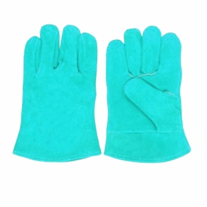 Gants de soudage en cuir de vachette de haute qualité, avec manchette de sécurité, usage général, résistants à l'abrasion, doublés de coton, robustes - Product Image 3