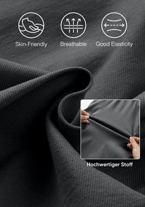 Comfortable Fit Men's Solid Casual Shorts Gym Running Breathable Lightweight Canvas Fabric Drawstring Closure 100% Polyester - Product Image 6