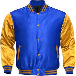 Chaqueta de satén moderna estilo streetwear, cómoda, elegante, para uso diario. - Product Image 1