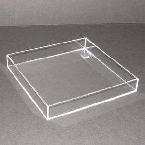 Bandeja Ovalada de Acrílico Transparente de ILAHI, Ligera, Artística, para Manualidades, Arte Folclórico, Pascua, Año Nuevo Chino, Fiestas, Multi-Tema, Multi-Ocasión - Product Image 5